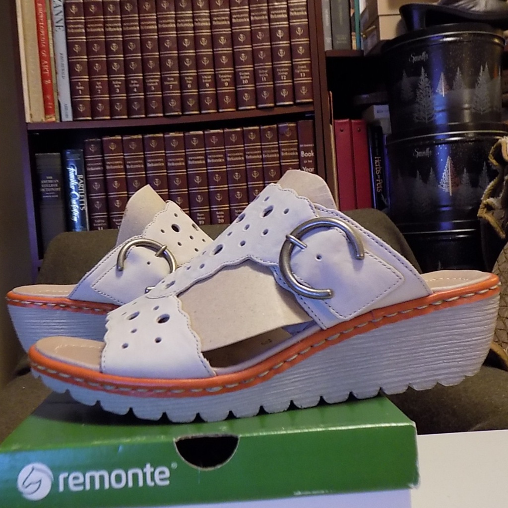 Nib Remonte German Gretchen 54 Perle Leather Eu41 Us9
